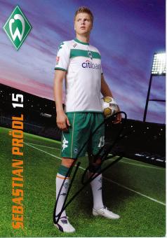 Sebastian Prödl  2008/2009  SV Werder Bremen  Fußball  Autogrammkarte original signiert 