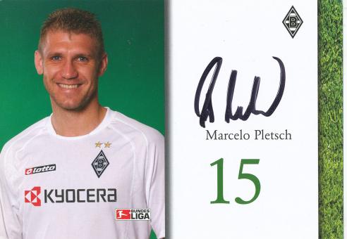 Marcelo Pletsch  2004/2005  Borussia Mönchengladbach  Fußball  Autogrammkarte original signiert 