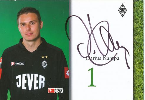Darius Kampa  2004/2005  Borussia Mönchengladbach  Fußball  Autogrammkarte original signiert 