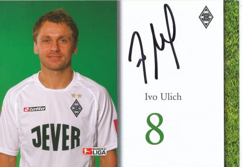 Ivo Ulich  2004/2005  Borussia Mönchengladbach  Fußball  Autogrammkarte original signiert 