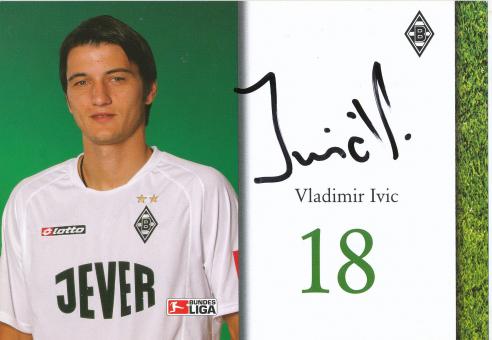 Vladimir Ivic  2004/2005  Borussia Mönchengladbach  Fußball  Autogrammkarte original signiert 