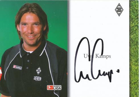 Uwe Kamps  2004/2005  Borussia Mönchengladbach  Fußball  Autogrammkarte original signiert 