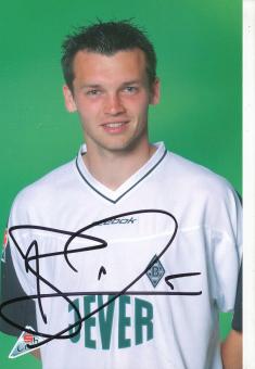 Benjamin Auer  2002/2003  Borussia Mönchengladbach  Fußball  Autogrammkarte original signiert 