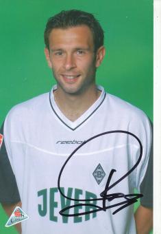 Stephane Stassin  2002/2003  Borussia Mönchengladbach  Fußball  Autogrammkarte original signiert 