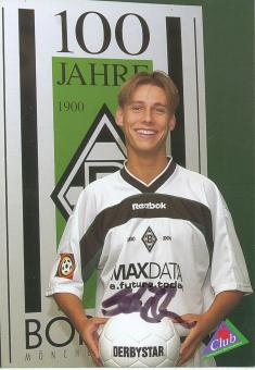 Benjamin Schüssler  2000/2001  Borussia Mönchengladbach  Fußball  Autogrammkarte original signiert 