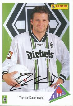 Thomas Kastenmaier  1996/1997  Borussia Mönchengladbach  Fußball  Autogrammkarte original signiert 