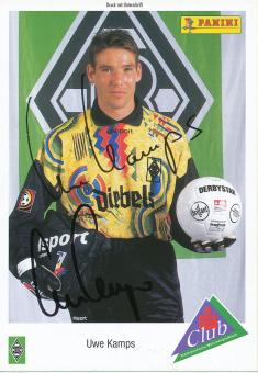 Uwe Kamps  1996/1997  Borussia Mönchengladbach  Fußball  Autogrammkarte original signiert 