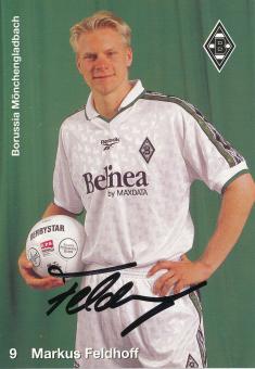 Markus Feldhoff  1998/1999  Borussia Mönchengladbach  Fußball  Autogrammkarte original signiert 