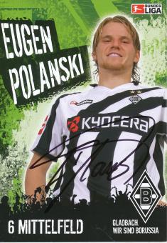 Eugen Polanski  2006/2007  Borussia Mönchengladbach  Fußball  Autogrammkarte original signiert 
