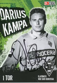 Darius Kampa  2005/2006  Borussia Mönchengladbach  Fußball  Autogrammkarte original signiert 