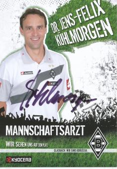 Dr. Jens Kühlmorgen † 2011    2007/2008  Borussia Mönchengladbach  Fußball  Autogrammkarte original signiert 