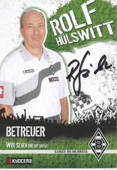 Rolf Hülswitt    2007/2008  Borussia Mönchengladbach  Fußball  Autogrammkarte original signiert 
