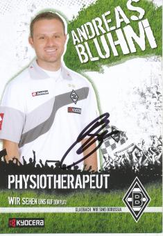 Andreas Bluhm    2007/2008  Borussia Mönchengladbach  Fußball  Autogrammkarte original signiert 