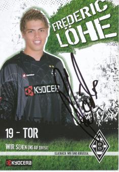Frederic Löhe    2007/2008  Borussia Mönchengladbach  Fußball  Autogrammkarte original signiert 