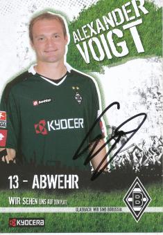 Alexander Voigt    2007/2008  Borussia Mönchengladbach  Fußball  Autogrammkarte original signiert 
