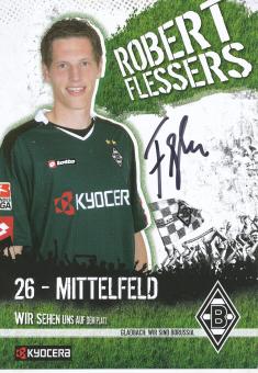 Robert Flessers    2007/2008  Borussia Mönchengladbach  Fußball  Autogrammkarte original signiert 