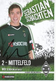 Sebastian Schachten    2007/2008  Borussia Mönchengladbach  Fußball  Autogrammkarte original signiert 