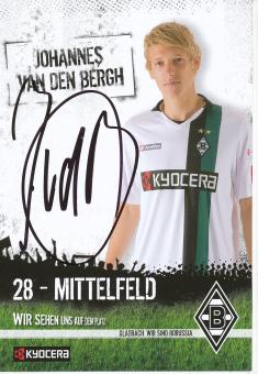 Johannes van den Bergh  2008/2009  Borussia Mönchengladbach  Fußball  Autogrammkarte original signiert 