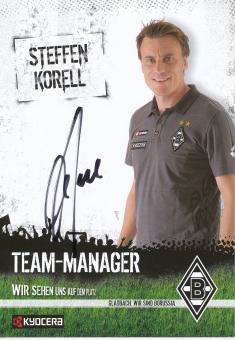 Steffen Korell  2008/2009  Borussia Mönchengladbach  Fußball  Autogrammkarte original signiert 