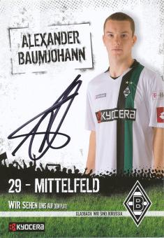 Alexander Baumjohann  2008/2009  Borussia Mönchengladbach  Fußball  Autogrammkarte original signiert 