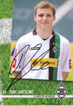 Tony Jantschke  2009/2010  Borussia Mönchengladbach  Fußball  Autogrammkarte original signiert 
