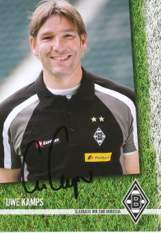 Uwe Kamps  2009/2010  Borussia Mönchengladbach  Fußball  Autogrammkarte original signiert 