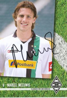 Marcel Meeuwis  2009/2010  Borussia Mönchengladbach  Fußball  Autogrammkarte original signiert 