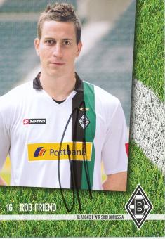 Rob Friend  2009/2010  Borussia Mönchengladbach  Fußball  Autogrammkarte original signiert 