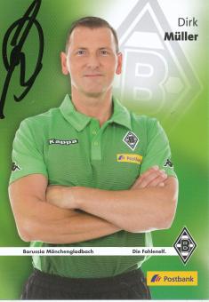 Dirk Müller  2015/2016  Borussia Mönchengladbach  Fußball  Autogrammkarte original signiert 
