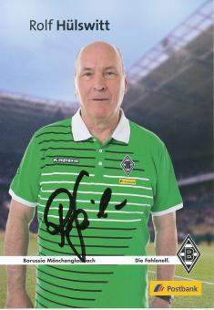 Rolf Hülswitt  2013/2014  Borussia Mönchengladbach  Fußball  Autogrammkarte original signiert 