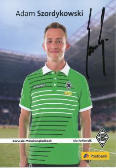 Adam Szordykowski  2013/2014  Borussia Mönchengladbach  Fußball  Autogrammkarte original signiert 