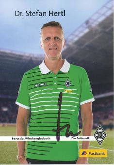 Dr. Stefan Hertl  2013/2014  Borussia Mönchengladbach  Fußball  Autogrammkarte original signiert 