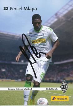 Peniel Mlapa  2013/2014  Borussia Mönchengladbach  Fußball  Autogrammkarte original signiert 