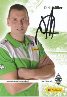 Dirk Müller  2014/2015  Borussia Mönchengladbach  Fußball  Autogrammkarte original signiert 