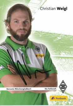 Christian Weigl  2014/2015  Borussia Mönchengladbach  Fußball  Autogrammkarte original signiert 