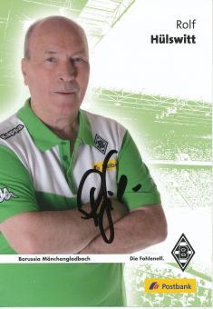 Rolf Hülswitt  2014/2015  Borussia Mönchengladbach  Fußball  Autogrammkarte original signiert 