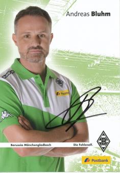Andreas Bluhm  2014/2015  Borussia Mönchengladbach  Fußball  Autogrammkarte original signiert 