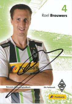 Roel Brouwers  2014/2015  Borussia Mönchengladbach  Fußball  Autogrammkarte original signiert 