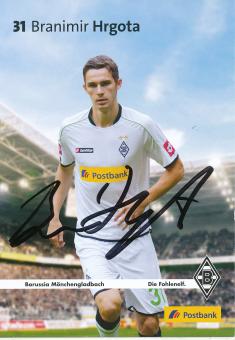 Branimir Hrgota  2012/2013  Borussia Mönchengladbach  Fußball  Autogrammkarte original signiert 