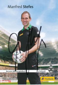 Manfred Stefes   2012/2013  Borussia Mönchengladbach  Fußball  Autogrammkarte original signiert 