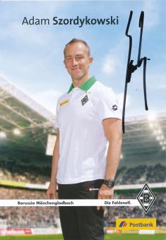 Adam Szordykowski   2012/2013  Borussia Mönchengladbach  Fußball  Autogrammkarte original signiert 