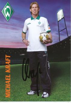 Michael Kraft  2008/2009  SV Werder Bremen  Fußball Autogrammkarte original signiert 