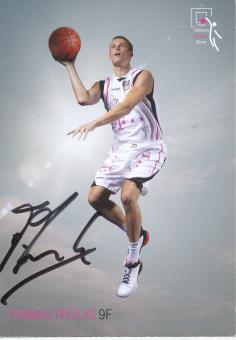 Fabian Thülig  Telekom Baskets Bonn  Basketball  Fußball Autogrammkarte original signiert 