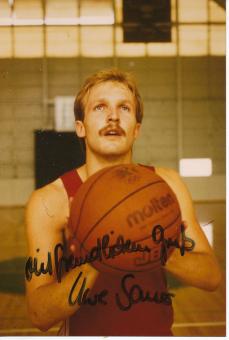 Uwe Sauer  Basketball  Autogramm Foto original signiert 