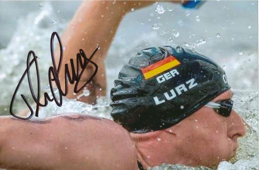 Thomas Lurz  Schwimmen  Autogramm Foto original signiert 