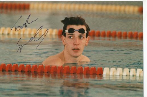 Torsten Spannenberg  Schwimmen  Autogramm Foto original signiert 
