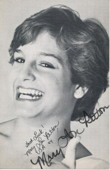 Mary Lou Retton  USA  Turnen  Autogrammkarte  original signiert 