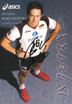 Eugen Bakumovski  Volleyball  Autogrammkarte  original signiert 