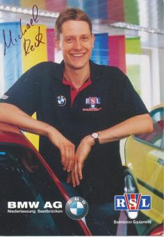 Michael Keck  Badminton  Autogrammkarte  original signiert 