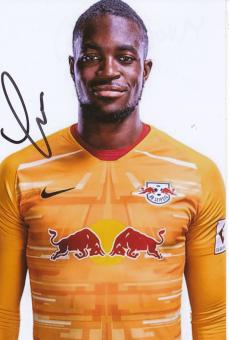 Yvon Mvogo  RB Leipzig  Fußball Autogramm Foto original signiert 